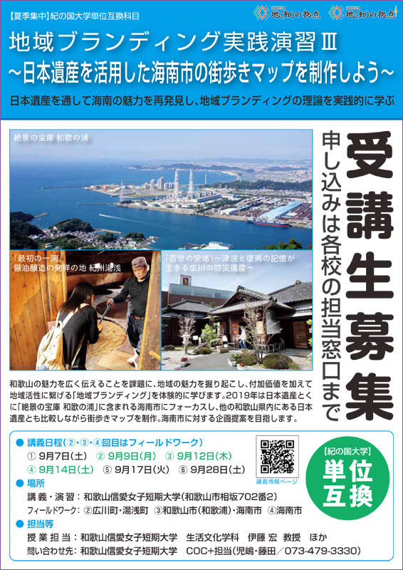 地域ブランディング実践演習III